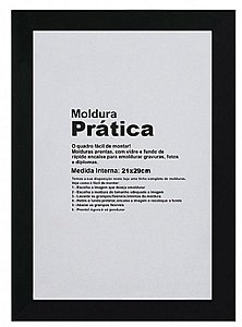 MOLDURA PRÁTICA 21X29CM