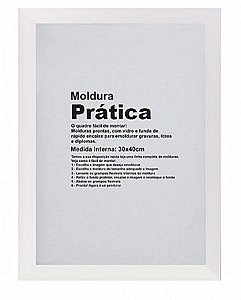 MOLDURA PRÁTICA 30X40CM