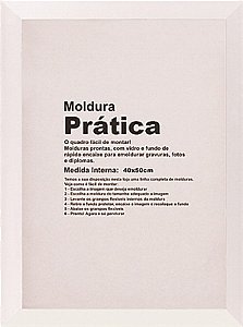 MOLDURA PRÁTICA 40X50CM