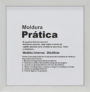 MOLDURA PRÁTICA 20X20CM