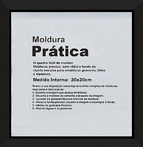 MOLDURA PRÁTICA 20x20CM