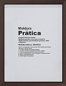 MOLDURA PRÁTICA 30X40CM