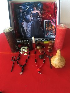 Kit Amor Dinheiro Magia Exu Pombagiras Altar Ritual Firmeza