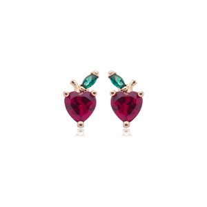 BRINCO MORANQUINHO FOLHEADO OURO 18K