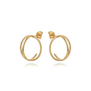 BRINCO FOLHEADO A OURO 18K