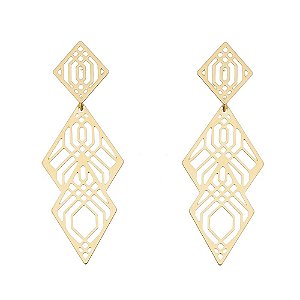 BRINCO FOLHEADO A OURO 18K