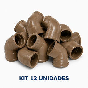 Kit 12 Joelhos 45° Soldáveis 25mm TIGRE