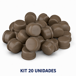 Kit 20 Caps Soldáveis 25mm TIGRE