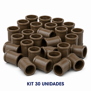Kit 30 Luvas Soldáveis 20mm TIGRE