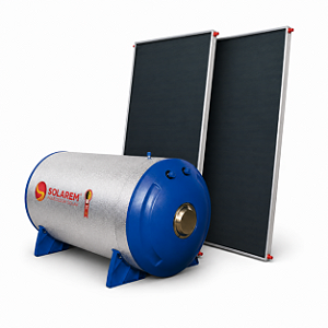 Aquecedor Solar Solarem 400 Litros com 2 Coletores Lira 2m²