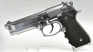 Pistola Airsoft M92F Chrome GBB 6mm - Tokyo Marui