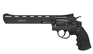 Revólver Airgun WG Rossi 703B 8" Co2 4,5mm - Full Metal