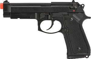 Pistola Airsoft Beretta M9 Tactical KWA GBB 6mm - Full Metal