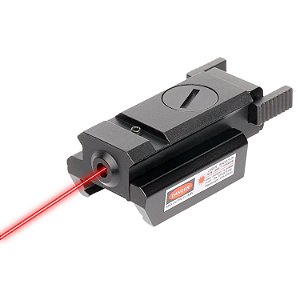 Mira Laser Compacta para trilhos de 20/22 mm