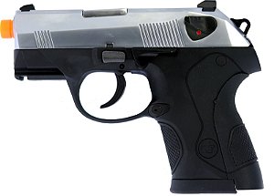 Pistola Airsoft Px4 Bulldog Compacta Silver We GBB 6mm