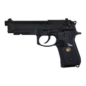 Pistola Airgun M9A1 Black WE  Co2 4,5mm - Full Metal