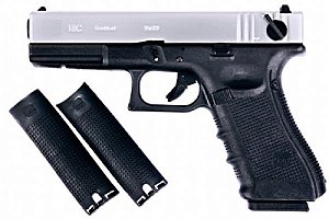 Pistola Airsoft Glock G18 Gen.4 WE Silver GBB 6mm