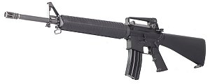 Rifle Airsoft M16 A3 G2 Black WE GBBR 6mm