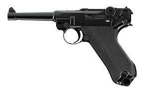 Pistola Airgun Luger WWII P08 Black Umarex Legends Co2 4,5mm