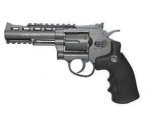Revólver Airgun WG701 4" Co2 4,5mm - Full Metal 
