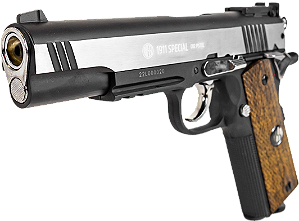 Pistola Airgun 1911 Special WG Rossi NBB Co2 4,5mm