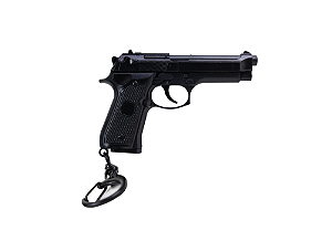Chaveiro de Plástico Miniatura Beretta M92 (1:4)
