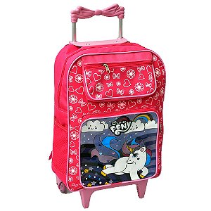 MOCHILA FEM. DE CARRINHO LITTLE PONY   JOC18818