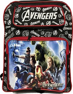 MOCHILA INFANTIL VINGADORES MASCULINA