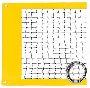 Rede Beach Tennis 8,20 x 1,00 + Cabo de Aço - Premium