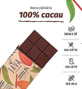Barra de chocolate 100% cacau de MINAS GERAIS - 5kg