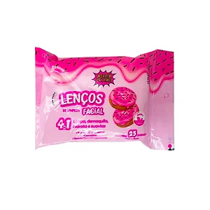 Lenço Demaquilante Donuts Super Poderes