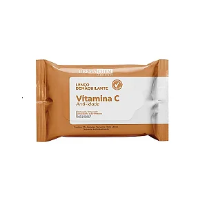Lenço Demaquilante Vitamina C Anti-Idade Dermachem