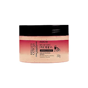 Esfoliante Corporal Cereja com Champagne Poran 240g