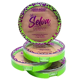 Pó Compacto Miss Rose Selva Neon - Grupo B