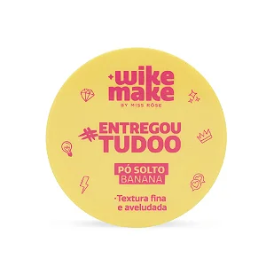 Pó Solto Banana Wike Make 10g