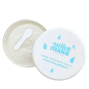 Creme Hidratante Facial Ácido Hialurônico Wike Make 120ml
