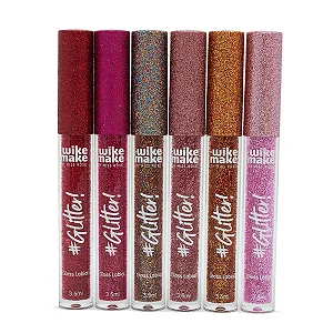 Lip Gloss Glitter Wike Make