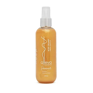 Body Splash Shimmer Vanilla - Alleva 200ml
