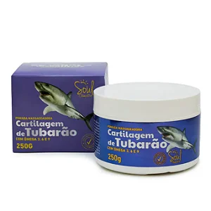Pomada Massageadora Cartilagem de Tubarão 250g - Soul