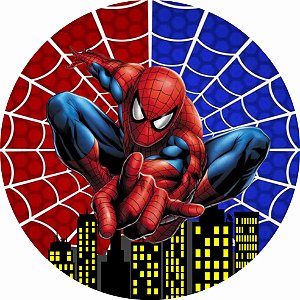 Painel Homem Aranha Montagem Instantanea dobrável tecido Abre Fácil Pegue Monte 1 metro