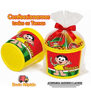 Baldes de Pipoca Personalizados festa Infantil