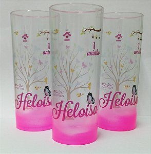 Copo Long Drink degradê Personalizado 325ml