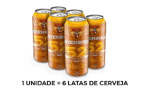 Cerveja Wienbier 52 Bitter Ale 710ml -  Medalha de ouro no CBC 2022 - Pack de 6 Latas