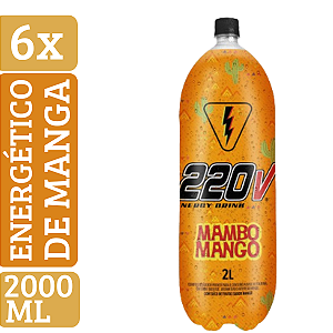 Energético 220V Mambo Mango 2L - 6 unidades