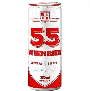 Cerveja Wienbier 55 Pilsen 350ml - Edição Ilimitada