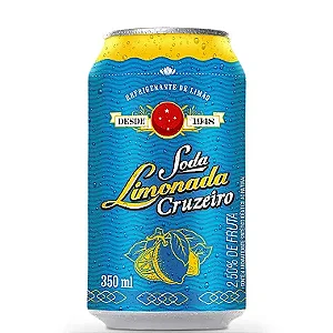 Soda limonada Cruzeiro 350ml