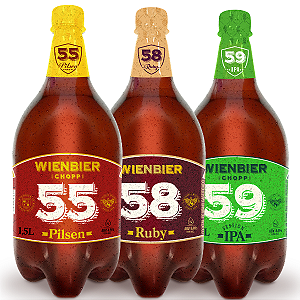 Kit degustação de chopps Wienbier