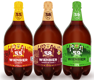 Kit degustação - Todos os Chopps Wienbier - 3 unidades