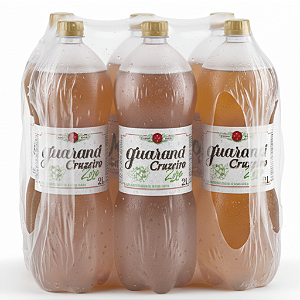 Guaraná Cruzeiro zero 2 Litros - 6 unidades