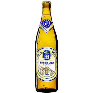 Cerveja HB Hofbrau München Original Lager 500ml